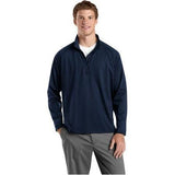 Mens Tall Sport-Wick Stretch 1/2-Zip Pullover DRI-EQUIP 4X-Large Tall True Navy