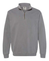 Comfort Colors 1580 Unisex Garment-Dyed Quarter-Zip Sweatshirt