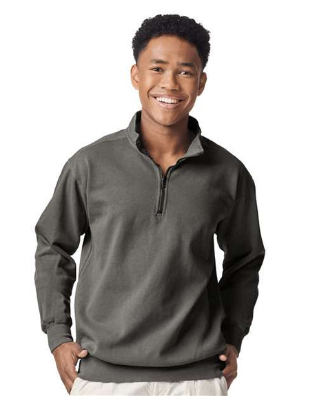 Comfort Colors Unisex Garment-Dyed Quarter-Zip Sweatshirt - Comfort Colors 1580