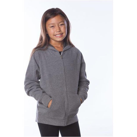 Independent Trading Co. Youth Lightweight Special Blend Raglan Zip Hood - Independent Trading Co. PRM15YSBZ Independent Trading Co.