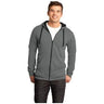Young Mens Concert Fleece Full-Zip Hoodie Joe's USA Xsmall Grey