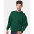 Bayside Unisex USA-Made Crewneck Sweatshirt - Hunter Green - Bayside 1102 Bayside Hunter Green S