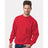 Bayside Unisex USA-Made Crewneck Sweatshirt - Red - Bayside 1102 Bayside Red S