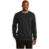 Mens Crewneck Sweatshirt DRI-EQUIP Small Black