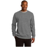 Mens Crewneck Sweatshirt DRI-EQUIP X-Small Vintage Heather