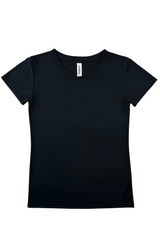 Royal Apparel 55012 Weekend Short Sleeve Tee - Black