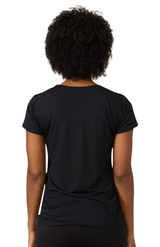 Royal Apparel 55012 Weekend Short Sleeve Tee - Black