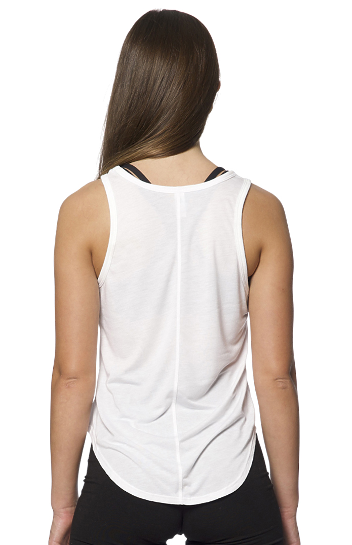 Royal Apparel 55104 Weekend Tank - White