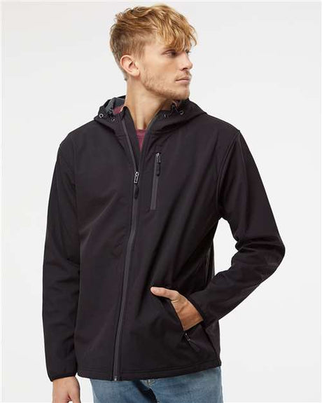 Independent Trading Co. Men's Poly-Tech Soft Shell Jacket - Independent Trading Co. EXP35SSZ