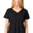 Royal Apparel 55117 Weekend Boxy V-Neck - Black