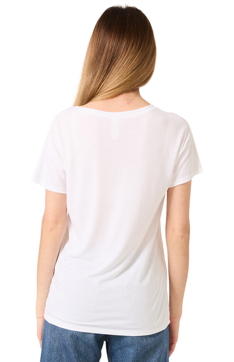 Royal Apparel 55117 Weekend Boxy V-Neck - White