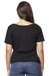 Royal Apparel 55119 Weekend Boxy Tee - Black