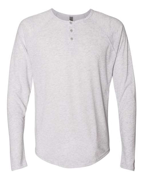 Next Level Men's Triblend Henley T-Shirt - Next Level 6072