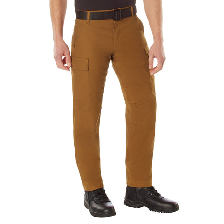 Rothco Active Flex Canvas Work Pant Work Brown Size 38W x 30L