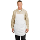 Full Length Apron Joe's USA White