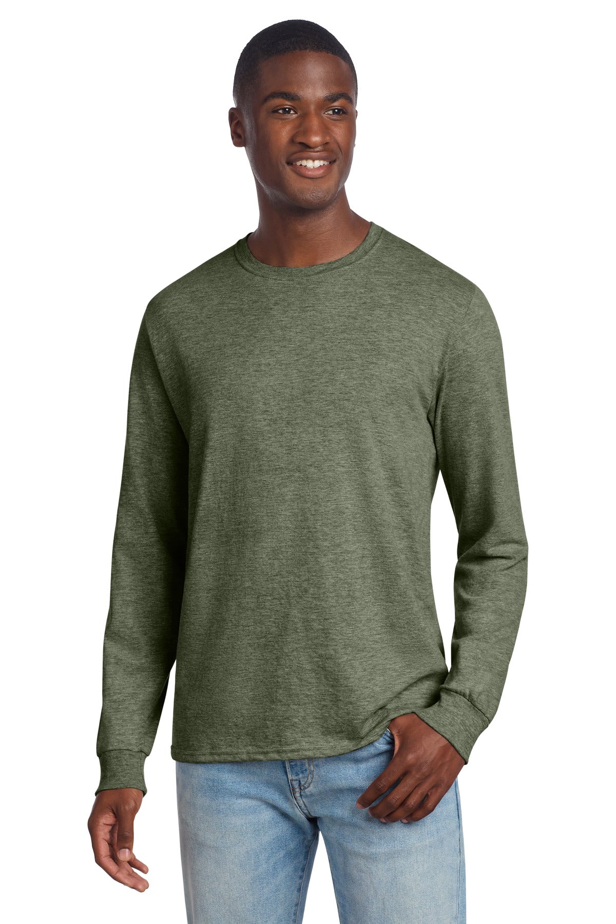 Jerzees ®  Premium Blend Ring Spun Long Sleeve T-Shirt 560LS - Jerzees 560LS
