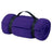 Value Fleece Blanket with Strap Joe's USA Purple
