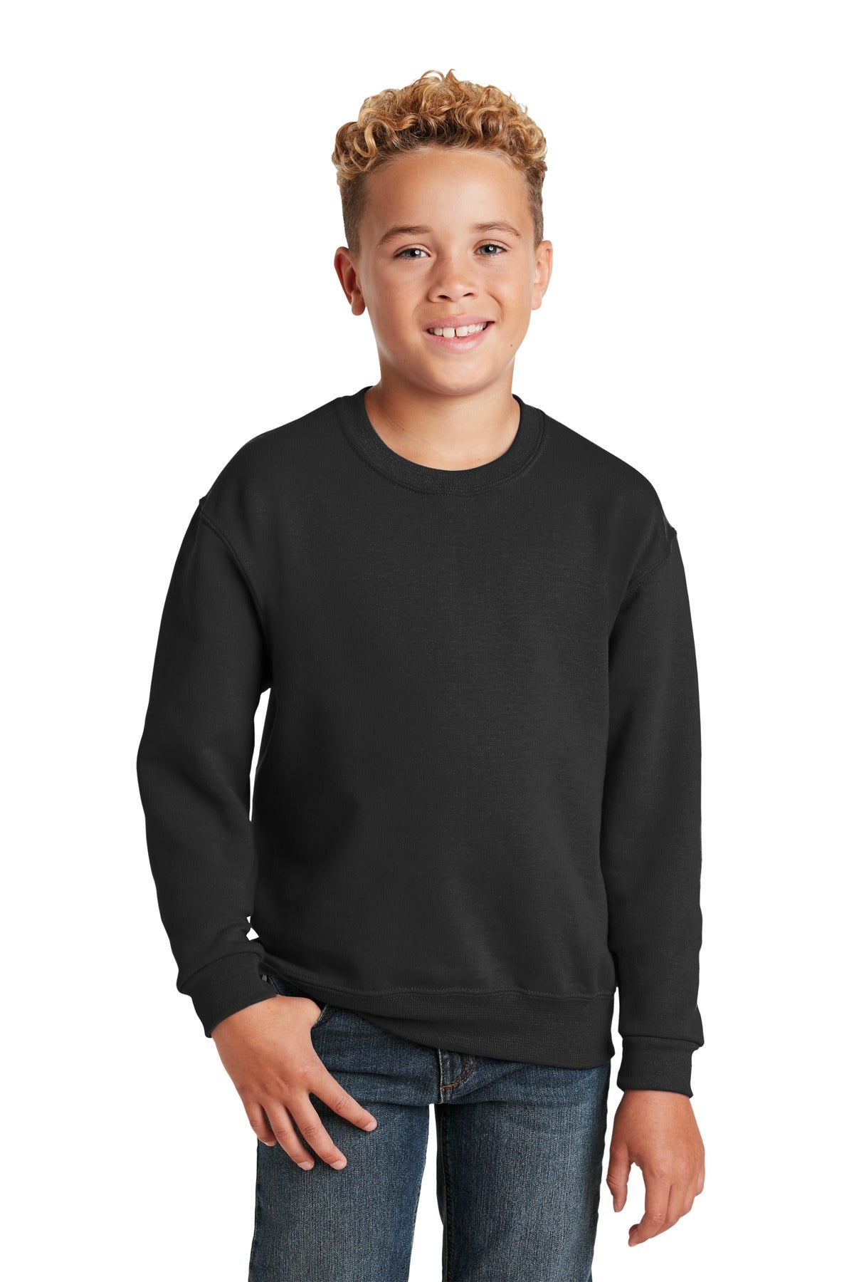 Jerzees ®  - Youth NuBlend ®  Crewneck Sweatshirt.  562B - Jerzees 562B
