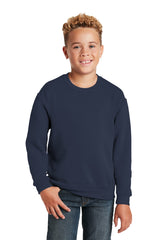 Jerzees ®  - Youth NuBlend ®  Crewneck Sweatshirt.  562B - Jerzees 562B