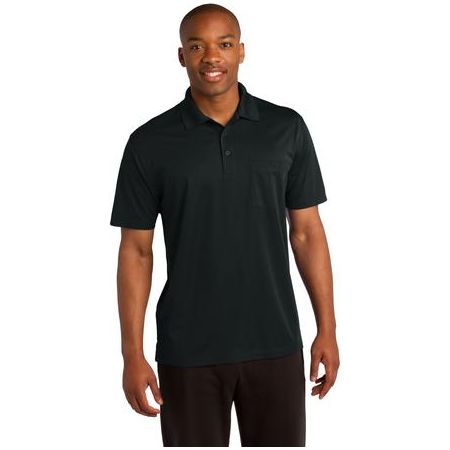 Mens Micropique Sport-Wick Pocket Polo