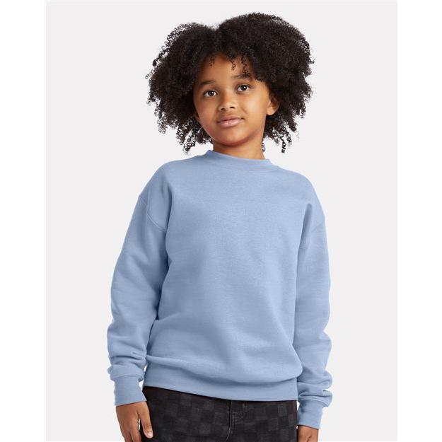 Hanes Ecosmart® Youth Crewneck Sweatshirt - Hanes P360 Hanes