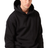 Royal Apparel 57055 Unisex Deluxe Fleece Hooded Sweatshirt - Black