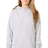 Royal Apparel 57055 Unisex Deluxe Fleece Hooded Sweatshirt - Heather Grey