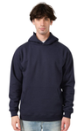 Royal Apparel 57055 Unisex Deluxe Fleece Hooded Sweatshirt - Navy