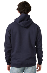 Royal Apparel 57055 Unisex Deluxe Fleece Hooded Sweatshirt - Navy