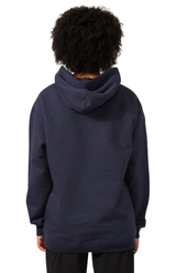 Royal Apparel 57055 Unisex Deluxe Fleece Hooded Sweatshirt - Navy