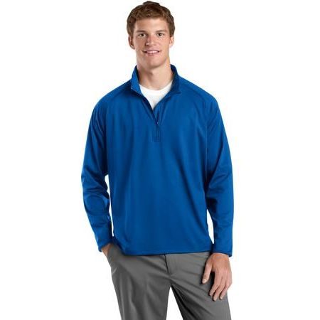 Mens Sport-Wick Stretch 1/2-Zip Pullover