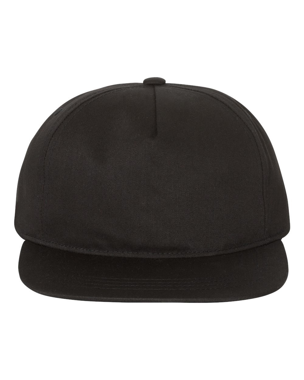 YP Classics Lightly-Structured Five-Panel Snapback Cap - Yupoong 6502