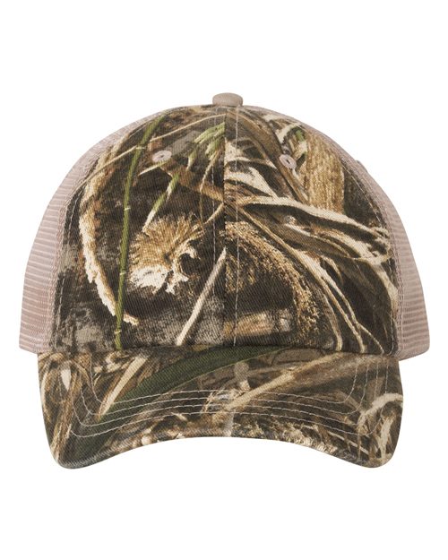 Kati Licensed Camo Washed Mesh Cap - Kati LC101V Kati