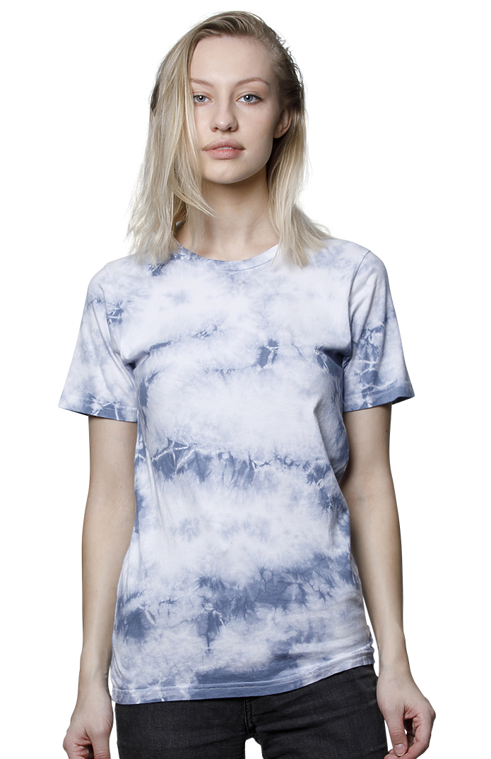 Royal Apparel 5951CTD Unisex Cloud Tie Dye Tee - Infinity