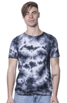 Royal Apparel 5951CTD Unisex Cloud Tie Dye Tee - Phantom