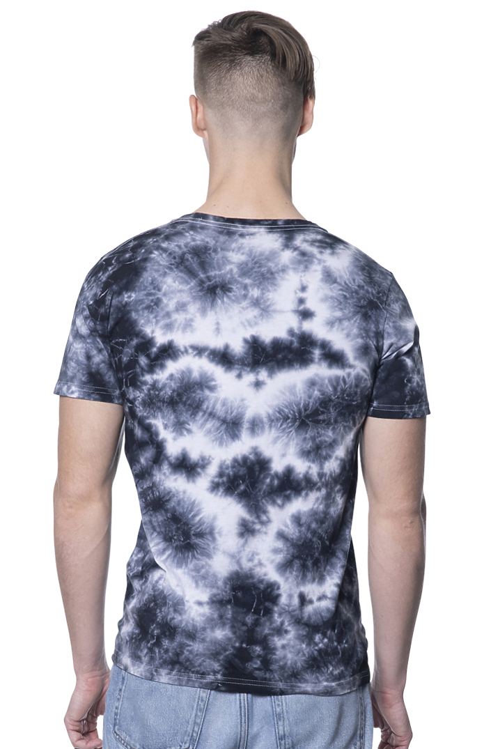 Royal Apparel 5951CTD Unisex Cloud Tie Dye Tee - Phantom
