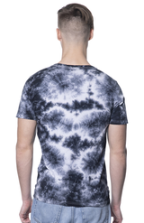 Royal Apparel 5951CTD Unisex Cloud Tie Dye Tee - Phantom