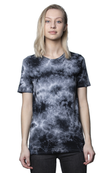 Royal Apparel 5951CTD Unisex Cloud Tie Dye Tee - Phantom