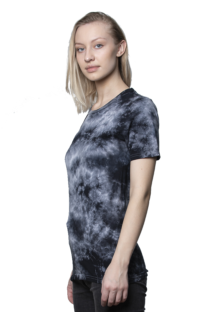 Royal Apparel 5951CTD Unisex Cloud Tie Dye Tee - Phantom