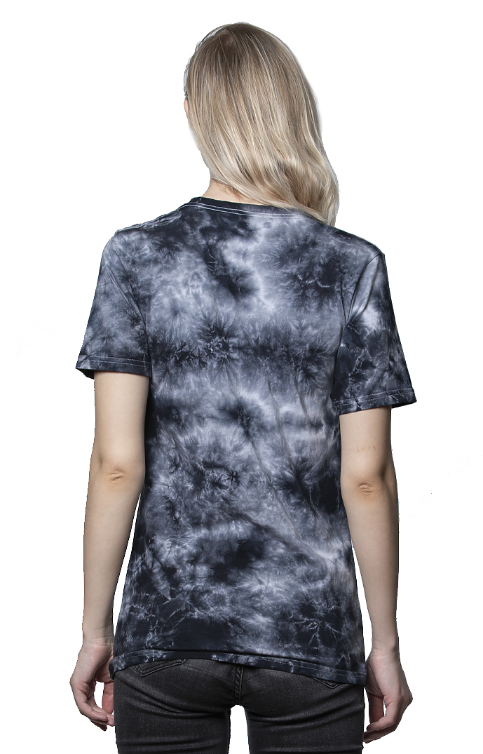 Royal Apparel 5951CTD Unisex Cloud Tie Dye Tee - Phantom