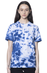 Royal Apparel 5951CTD Unisex Cloud Tie Dye Tee - Skydiver