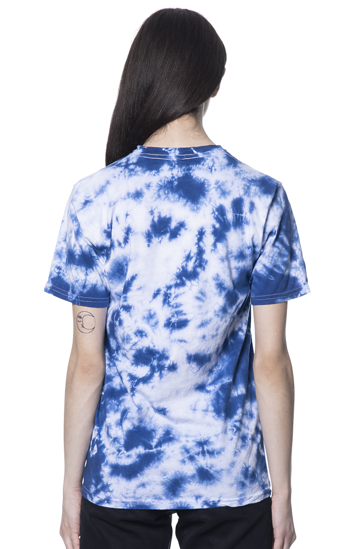 Royal Apparel 5951CTD Unisex Cloud Tie Dye Tee - Skydiver