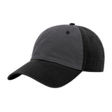 JOE102 Papa Joe Dad Hat - Dark Gray/Black