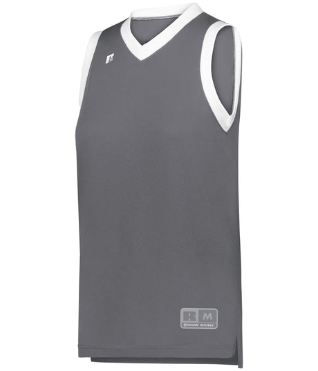 Russell (Team) LADIES ELITE BASKETBALL JERSEY POWERED BY COOLCORE® 5R3CHX