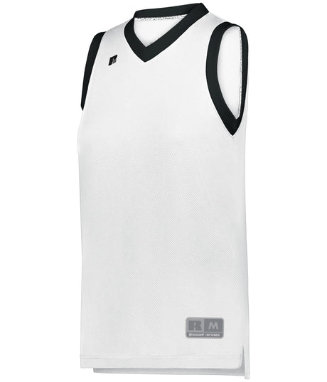 Russell (Team) LADIES ELITE BASKETBALL JERSEY POWERED BY COOLCORE® 5R3CHX