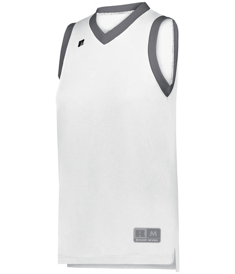 Russell (Team) LADIES ELITE BASKETBALL JERSEY POWERED BY COOLCORE® 5R3CHX