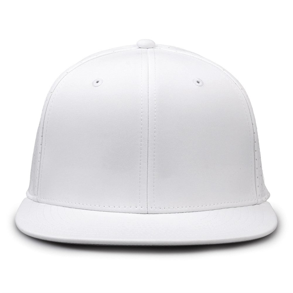 The Game GB998 Perforated GameChanger Baseball Hat | Wholesale Pro Shape Flat Bill Caps