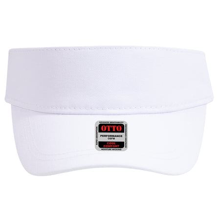 OTTO CAP UPF 50+ Sun Visor OTTO 60-1276 Otto Cap 016 - White OSFM - Adult