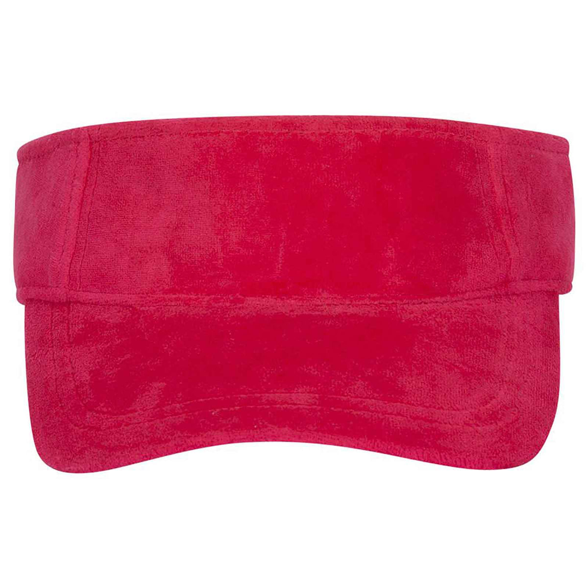 OTTO CAP Sun Visor OTTO 60-446 Otto Cap 023 - Cherry Red OSFM - Adult