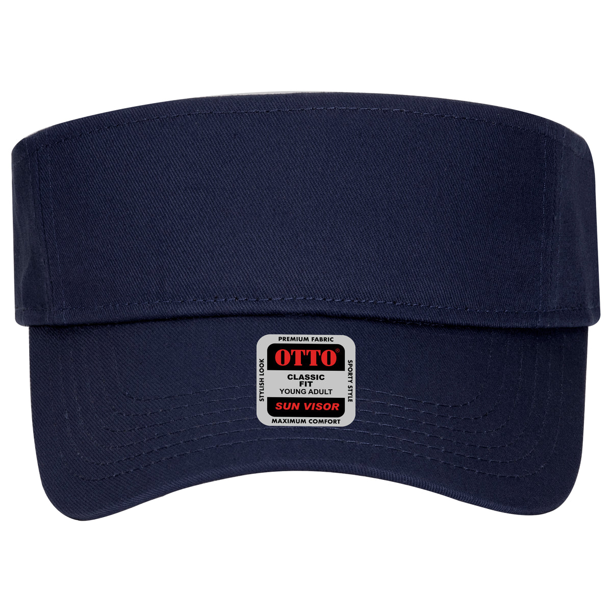 OTTO CAP Sun Visor OTTO 60-662 Otto Cap 004 - Navy Young Adult